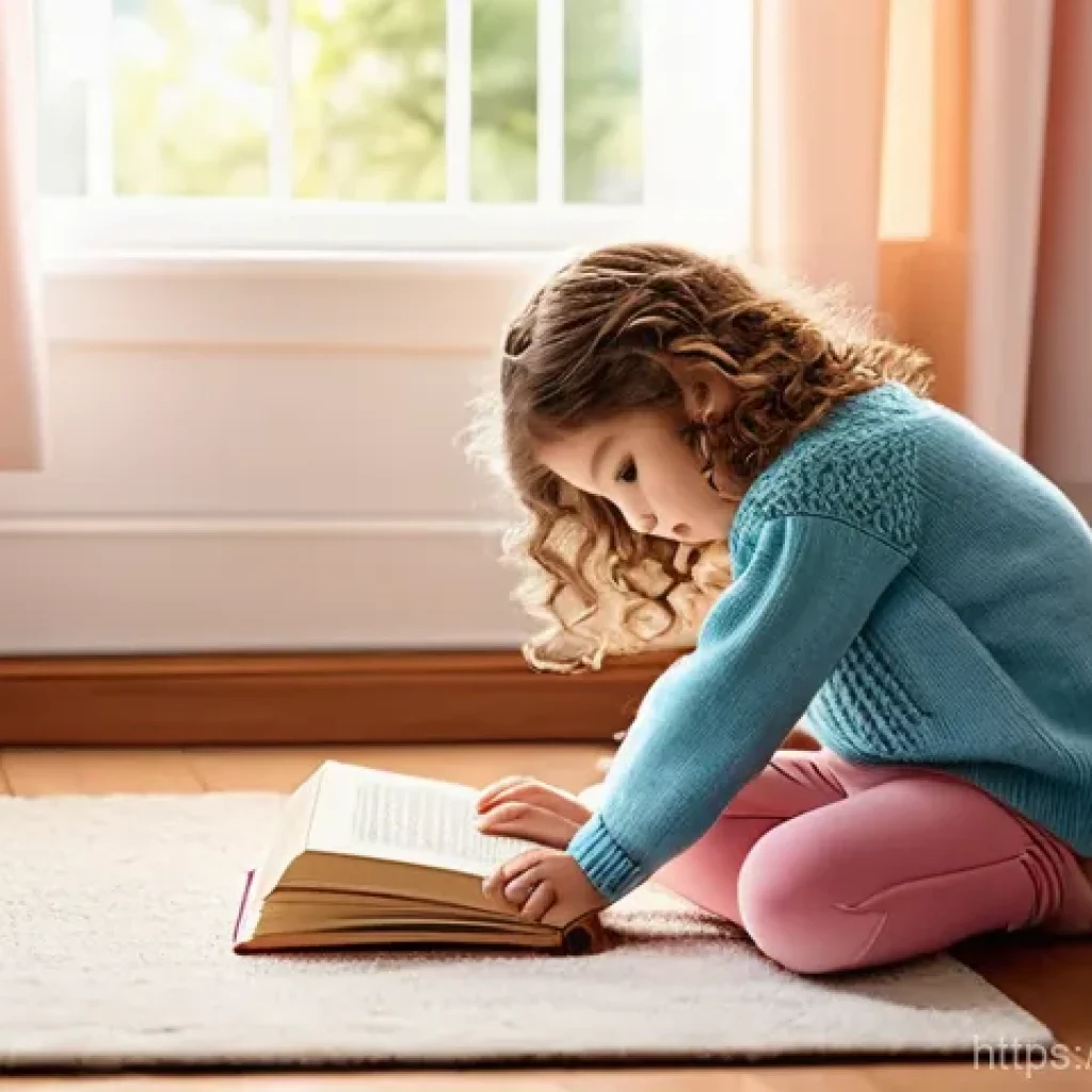 광고홍보사와 광고 전문가 협업 - **Prompt 1: Cozy Reading Nook**
    A warm, inviting scene featuring a young girl, about 8 years old...